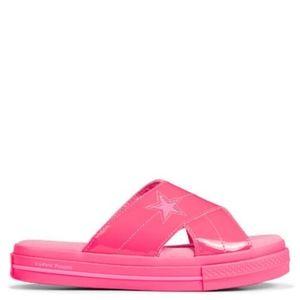 NWT Converse X OPI One Star Sandal Slips Slides